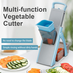 Cross-Border Multifunctional Vegetable Cutter, Shredding, Slicing and Grating, Multiple Uses, Commercial and Household Kitchen Popular Vegetable Cutting Tool