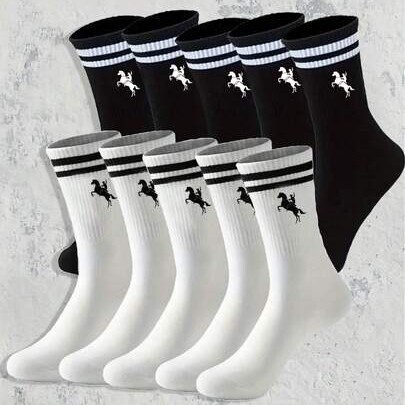 Knight socks for men and women, thin polyester-cotton, sweat-absorbent and breathable, men's mid-calf socks, wholesale from Zhuzji, cross-border supply Knight socks for men and women, thin polyester-cotton, sweat-absorbent and breathable, men's mid-calf socks, wholesale from Zhuzji, cross-border supply