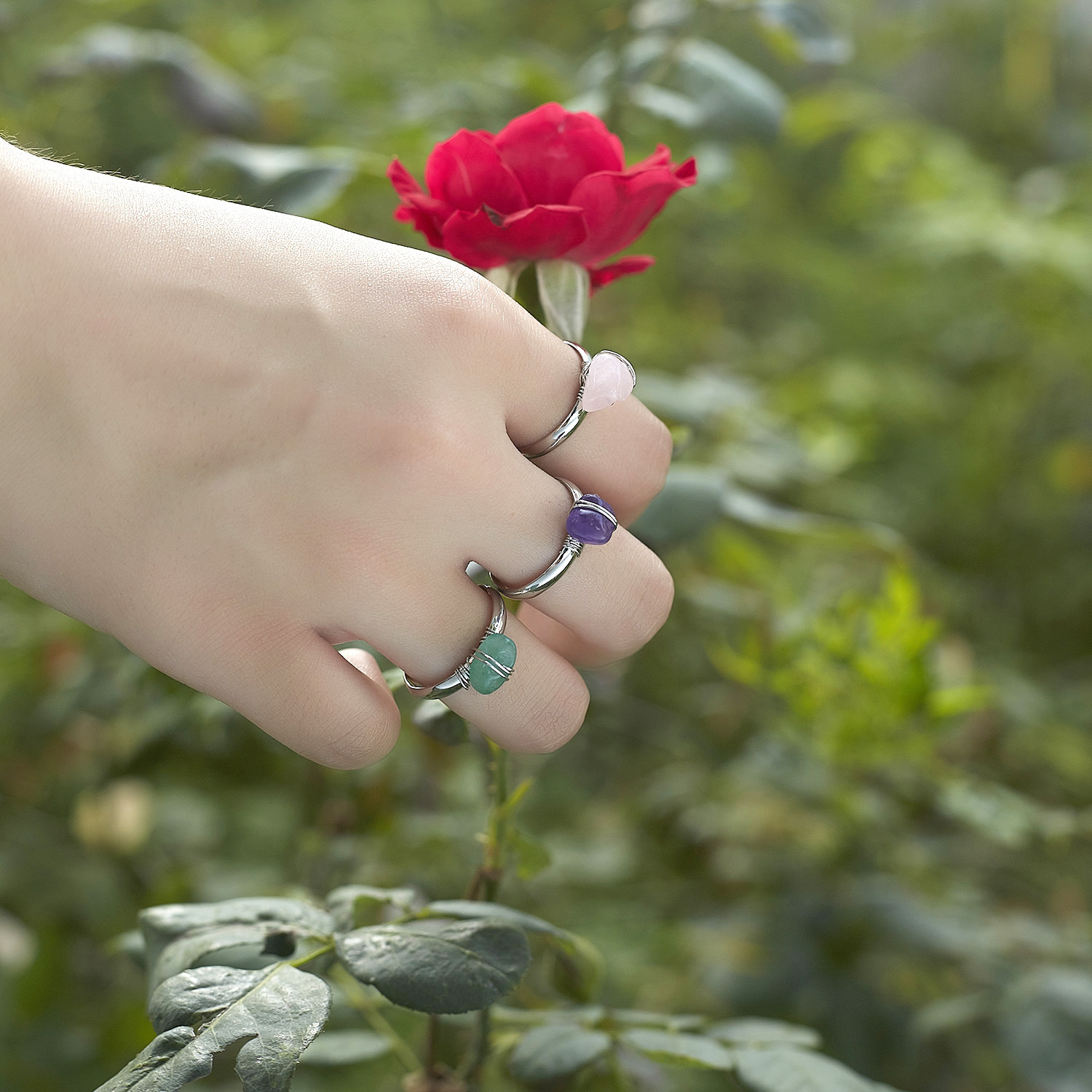 Fashion Geometric Copper Plating Open Ring 1 Piece