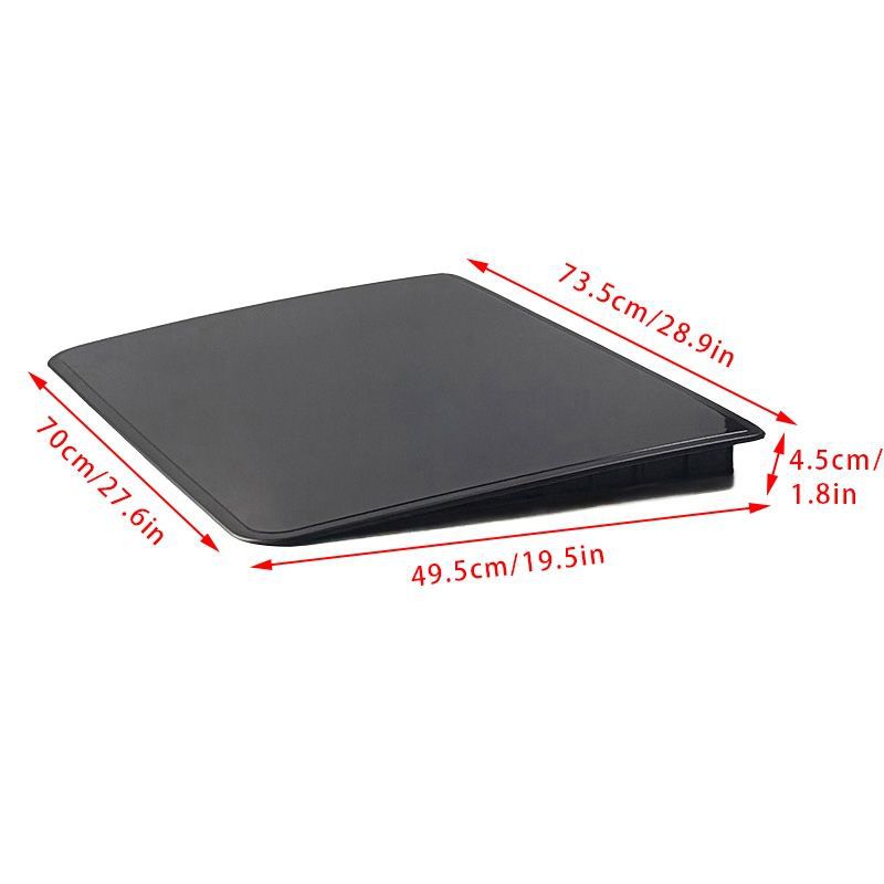 Car black simulation sunroof car universal fake sunroof sunroof car durable modified decoration paste