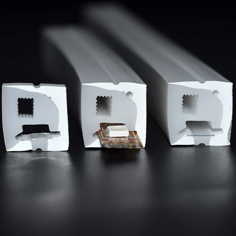 1616侧发光霓虹套管柔性霓虹灯带硅胶套管10MM板用霓虹硅胶管