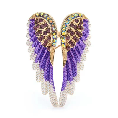 Yaxa sancaqları Brooch for Women, Korean - violet