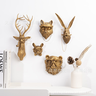 20.24 million Holy Festival New Cross-border Independent Station Resin Crafts Animal Pendant Ornaments Halloween Interior Decoration