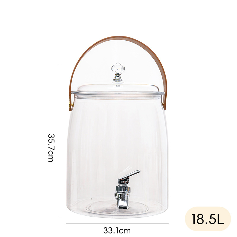 Barril de bebidas de autoservicio, refrigerador de gran capacidad, tetera de agua fría, barril de vino, té de frutas, tetera de agua fría con grifo, barril de cola, barril de mezcla