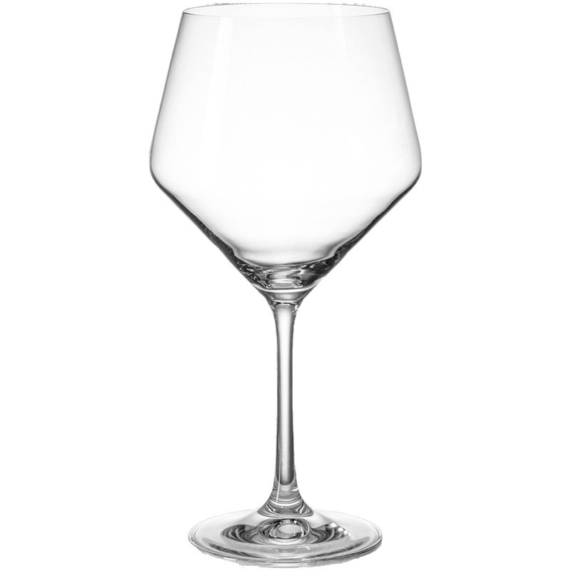 Taza de cristal de importación checa, taza de vino de alta calidad, taza de vino de alta calidad, taza de vino de borgoña al por mayor