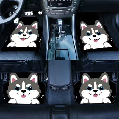 Car Mat Cute Cartoon Women's — Universal Foot Pad - erha-main-driver-single-piece-5064cm