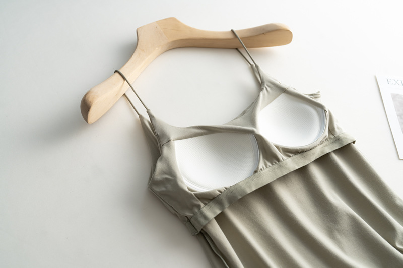 Description Picture 6 of itemTop Female Camisoles Women Camisoles Summer Girl Sexy Strap Cotton Sleeveless Thin Camisole Vest All-match Lingerie T-shirt