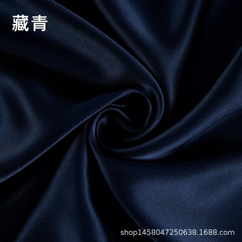 Silk fabric 100% mulberry satin, 114 cm width, 16 momme, plant‑dyed, wholesale multi‑color