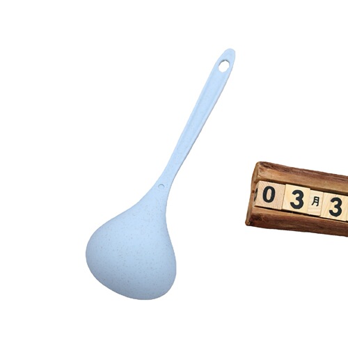 Wheat straw rice soup spoon household long handle thickened large porridge spoon kitchen plastic kitchen utensils porridge spoon