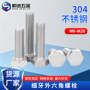 �����������ݽz304���P���˨M6M8M10M12M14M16M18M20*1/1.25/1.5