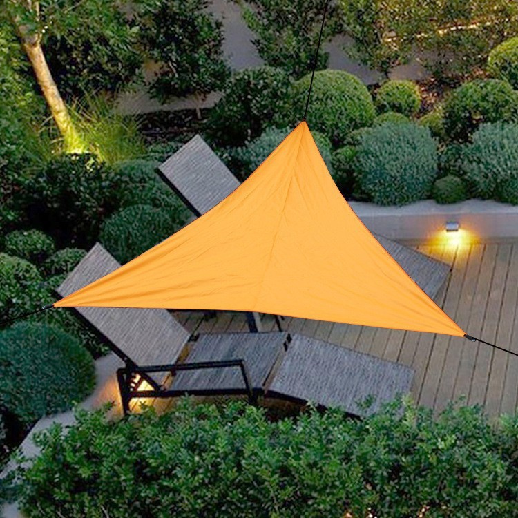 Triangular Sunshade Sail for Gardens, Uv Protection, Rainproof, Outdoor Camping Essential
