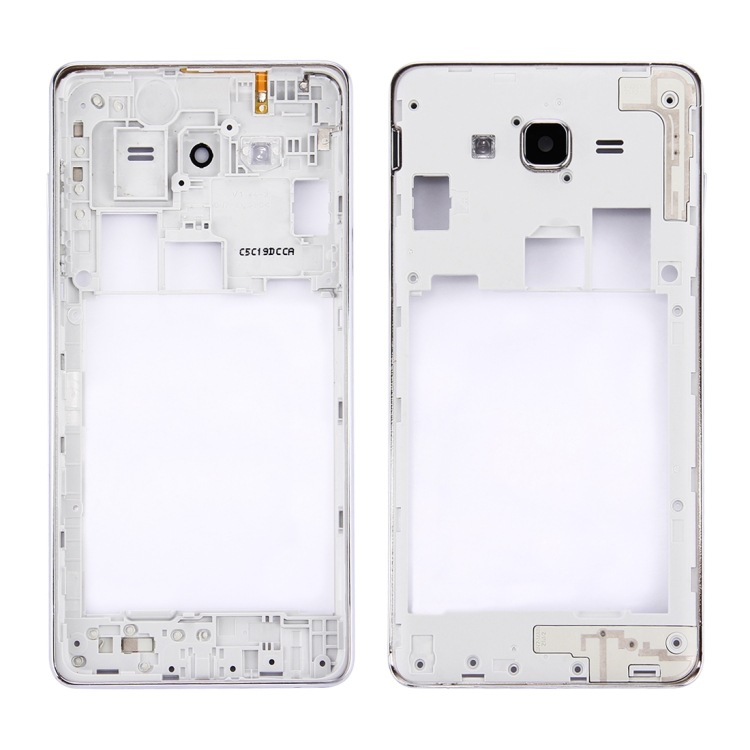 Aplicable para Samsung Aplicable para el panel medio de Galaxy On7 / G6000 (Color: Plata)