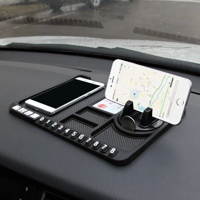 Anti-slip mat mat, temporary parking number - black-opp-bag-packaging