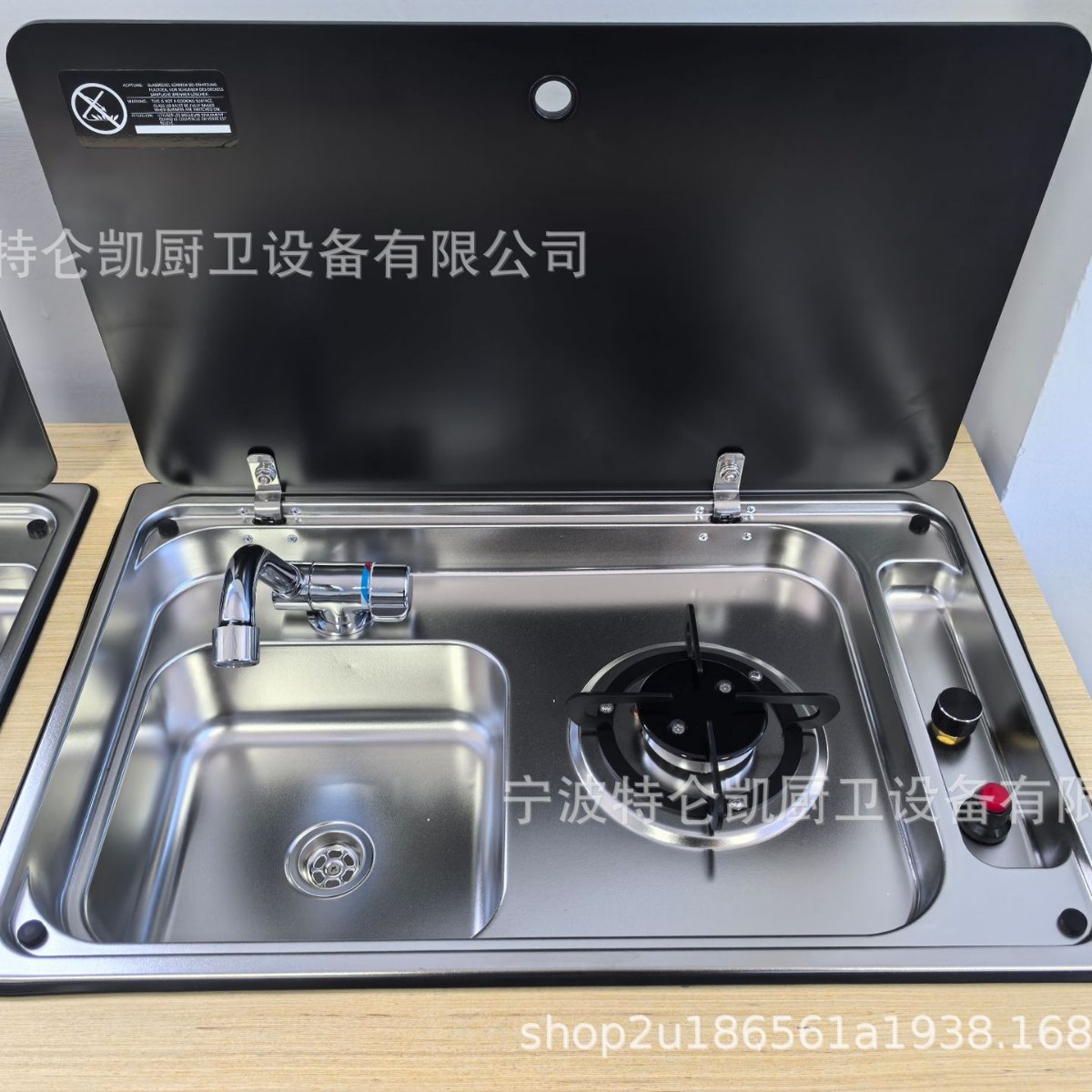 厂家供应带盖水槽 制造厨设备 五金配件 带盖洗菜盆房车水盆 不锈