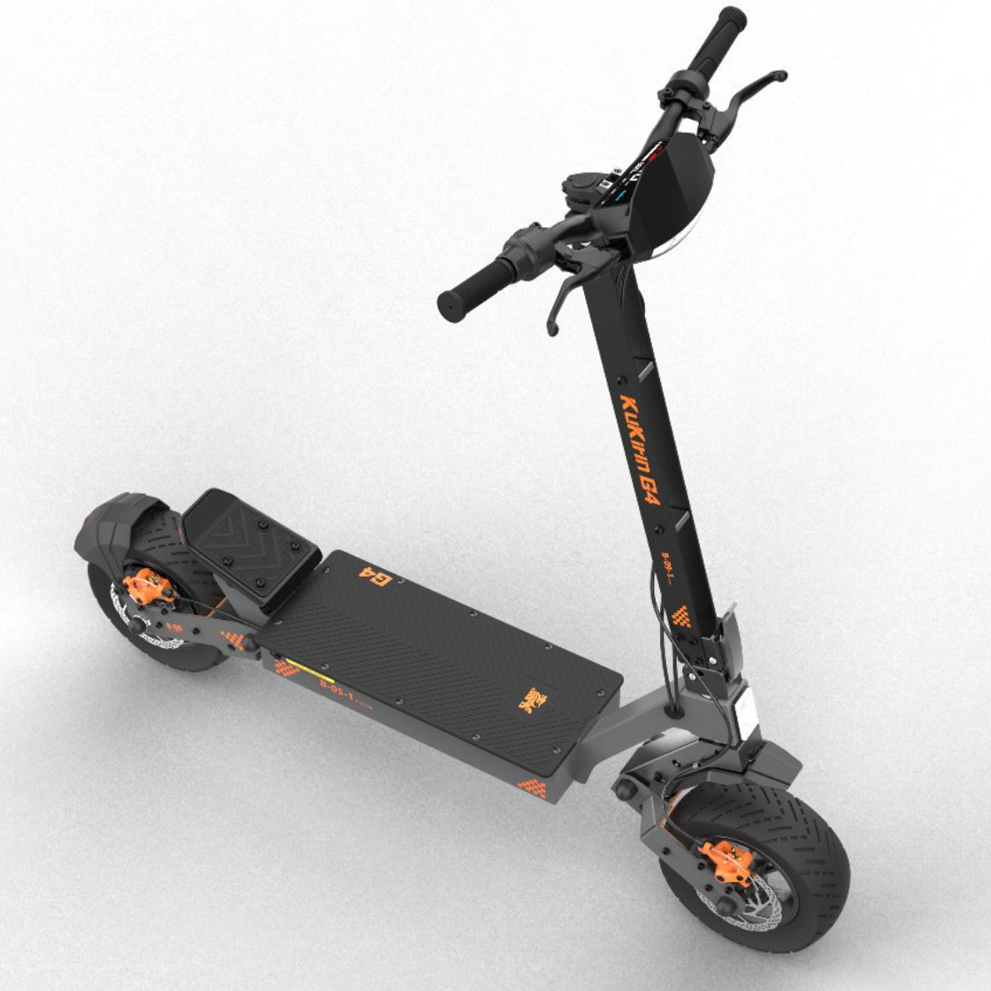 Scooter eléctrico Kukirin G4 de alta potencia, tres en uno, todoterreno, con batería de litio.