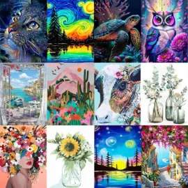 钻石画、皮画;其他美术用品;十字绣