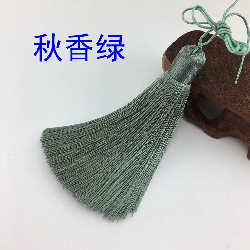 High-end silk soft pendant with tassels, (Physicals)