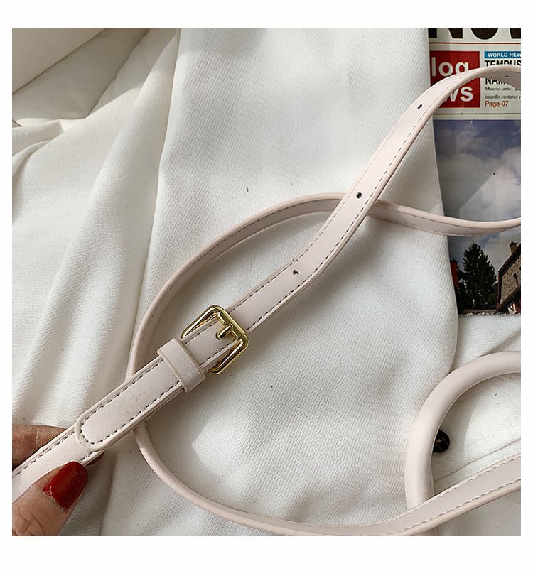 Fashion Solid Color Shoulder Messenger Portable Bag Wholesale display picture 54