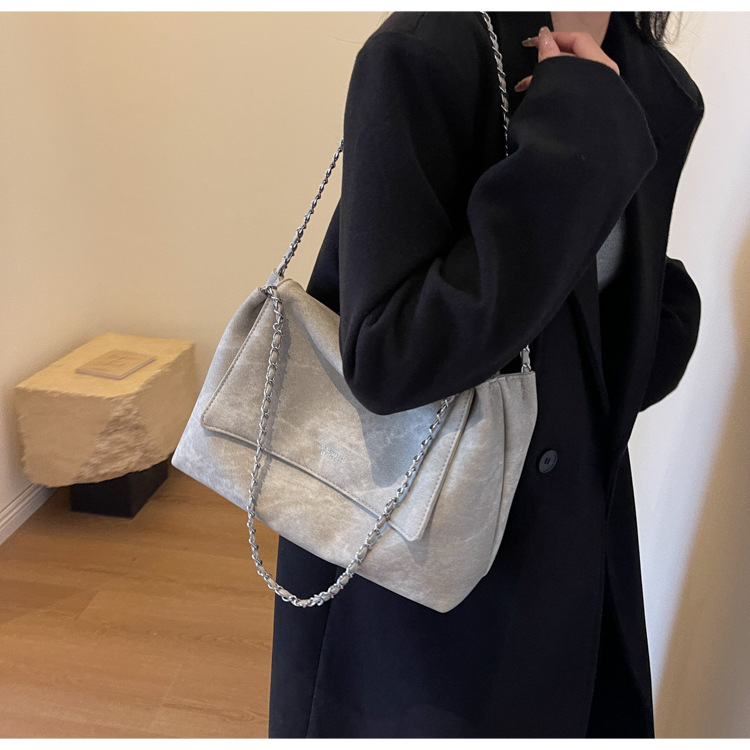 2023 Nieuwe Hot Selling Hoge Capaciteit Vrouwen Tas Geavanceerde Gevoel Draagtas Veelzijdige Een Schouder Crossbody Keten Tas_voghion.com