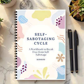 跨境新品A Wordbook to Break Free from Self Sabotage 练习本