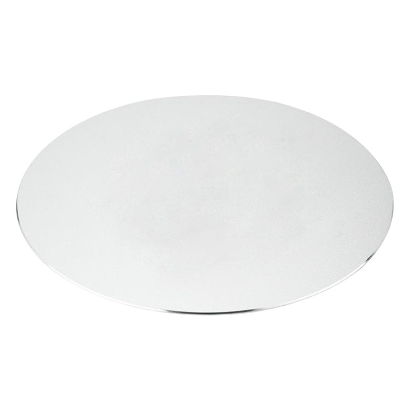 Alfombrilla de ratón de aleación de aluminio alfombrilla de ratón redonda alfombrilla de ratón de metal alfombrilla de ratón