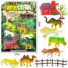 54466 Small hanging board set [wild small animal set] XW311