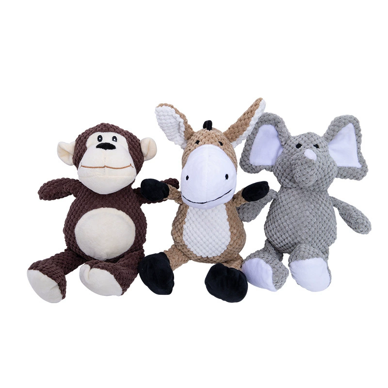 Прямые поставки с фабрики игрушки для собак Amazon плюшевые куклы Собака голос молярные игрушки для домашних животных укус принадлежности для собак