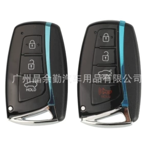 3/4 düyməli Hyundai Xinshengda smart pult açar qabığı, batareya tutacağı ilə