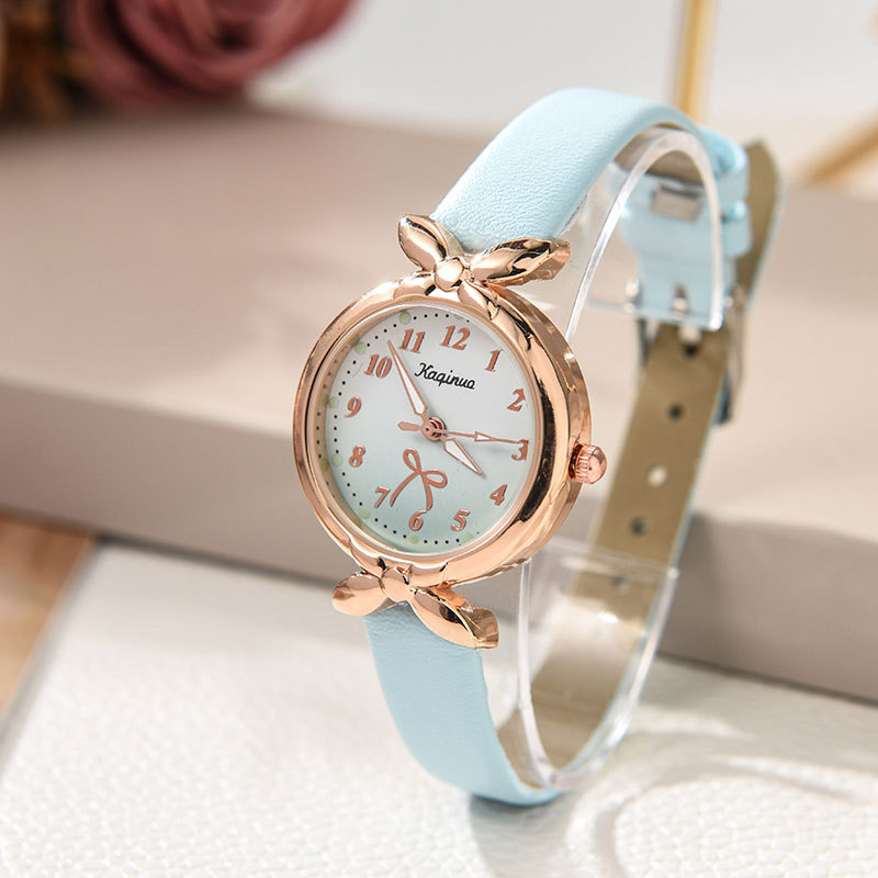 Korean version of simple small artistic small fresh student ins niche college style women's watch cross-border wholesale generation