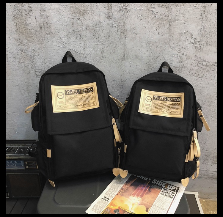 Large-capacity Korean Version Of Student Backpack Fashion Backpack display picture 6