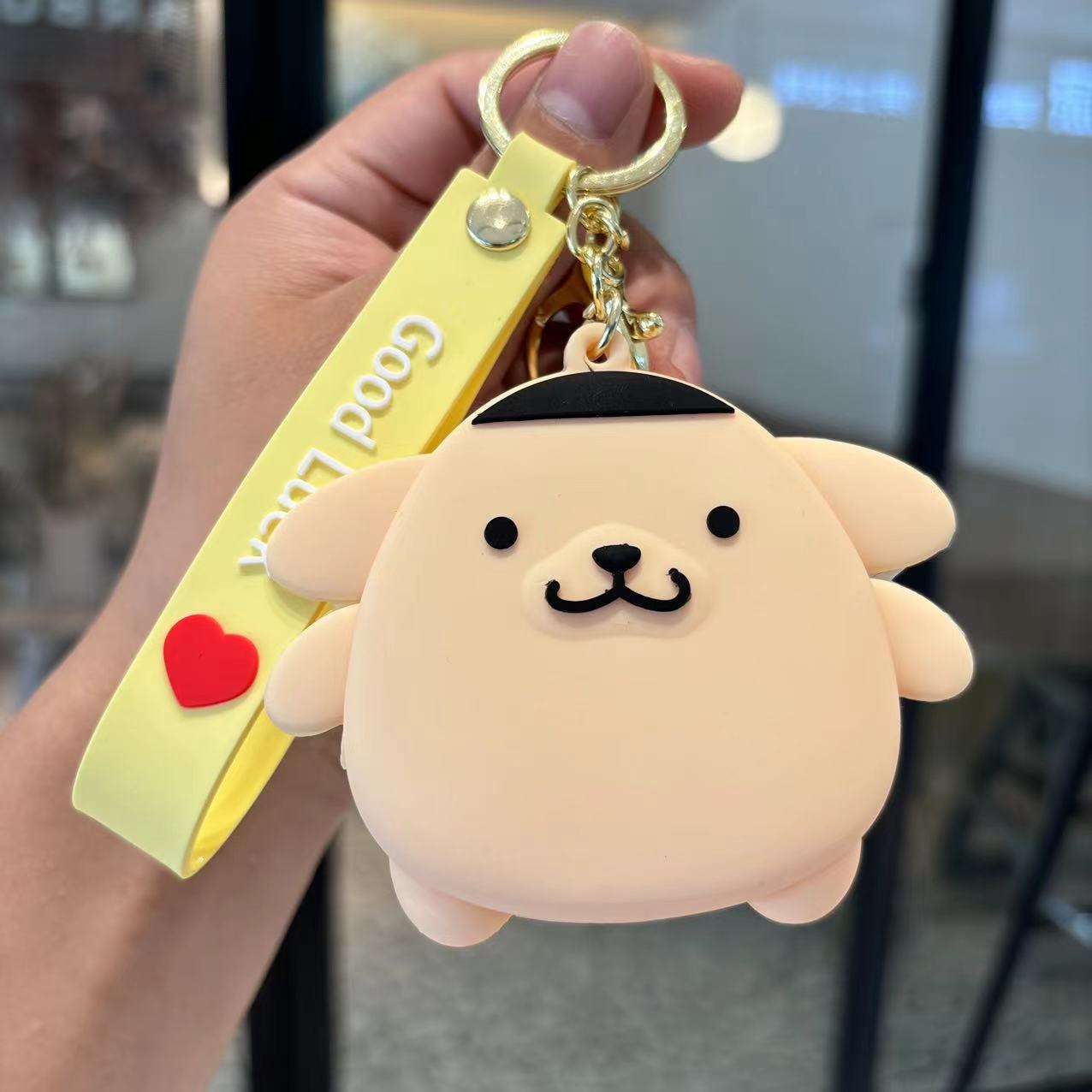 Sanrio bolsos colgantes de cambio bolsos colgantes de muñecas colgantes de llaves de automóviles