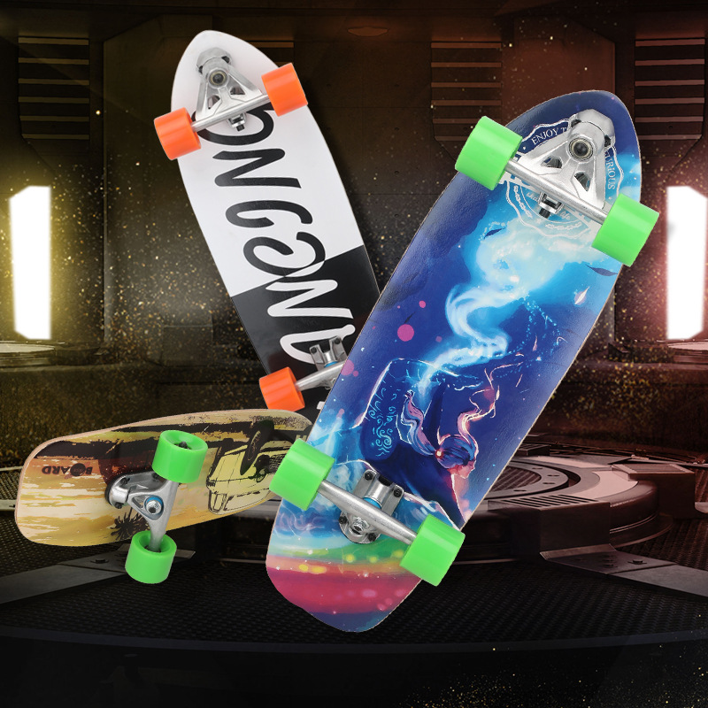 Land surfing skateboard s7 Street brushing beginner CX7 adult skateboard simulation surfing CX4 four-wheel skateboard