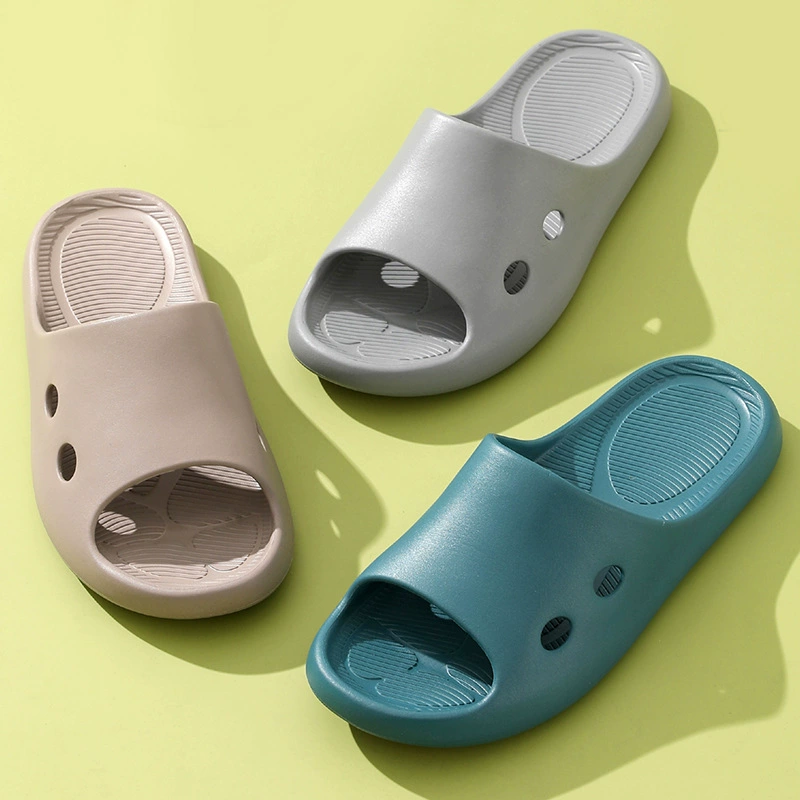 Тапки с мягким дном EVA летом буксировка минималистский интерьер дома мужская ванная комната купание женская бытовые холодные тапочки