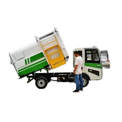 small garbage truck, Elektrik zibil maşınları