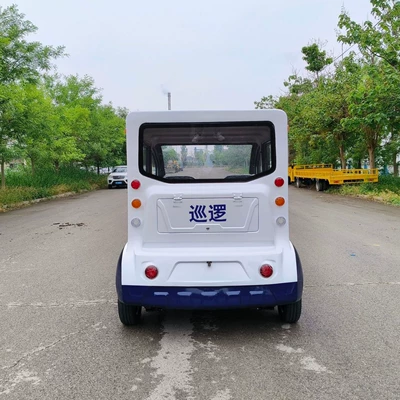 Enclosed with Doors, Double-Row – Elektrikli qolf avtomobilləri