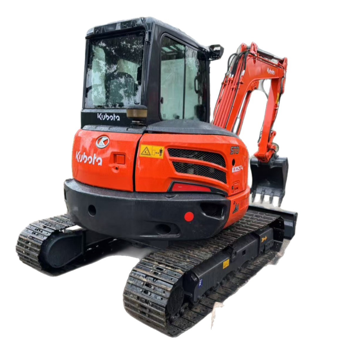 Comercio exterior profesional segunda excavadora de mano excavadora gancho para venta Kubota KX163 image 6