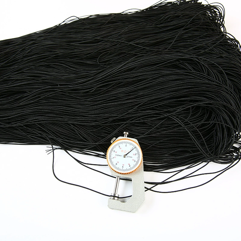 Long -term supply specifications, new round loose tight fine elastic rope 1.2mm tag rope multi -function