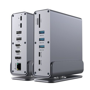Typec Docking Station Is Suitable for Huawei Apple MacBook Notebook Eight-In-One Docking Station Factory Cross-Border