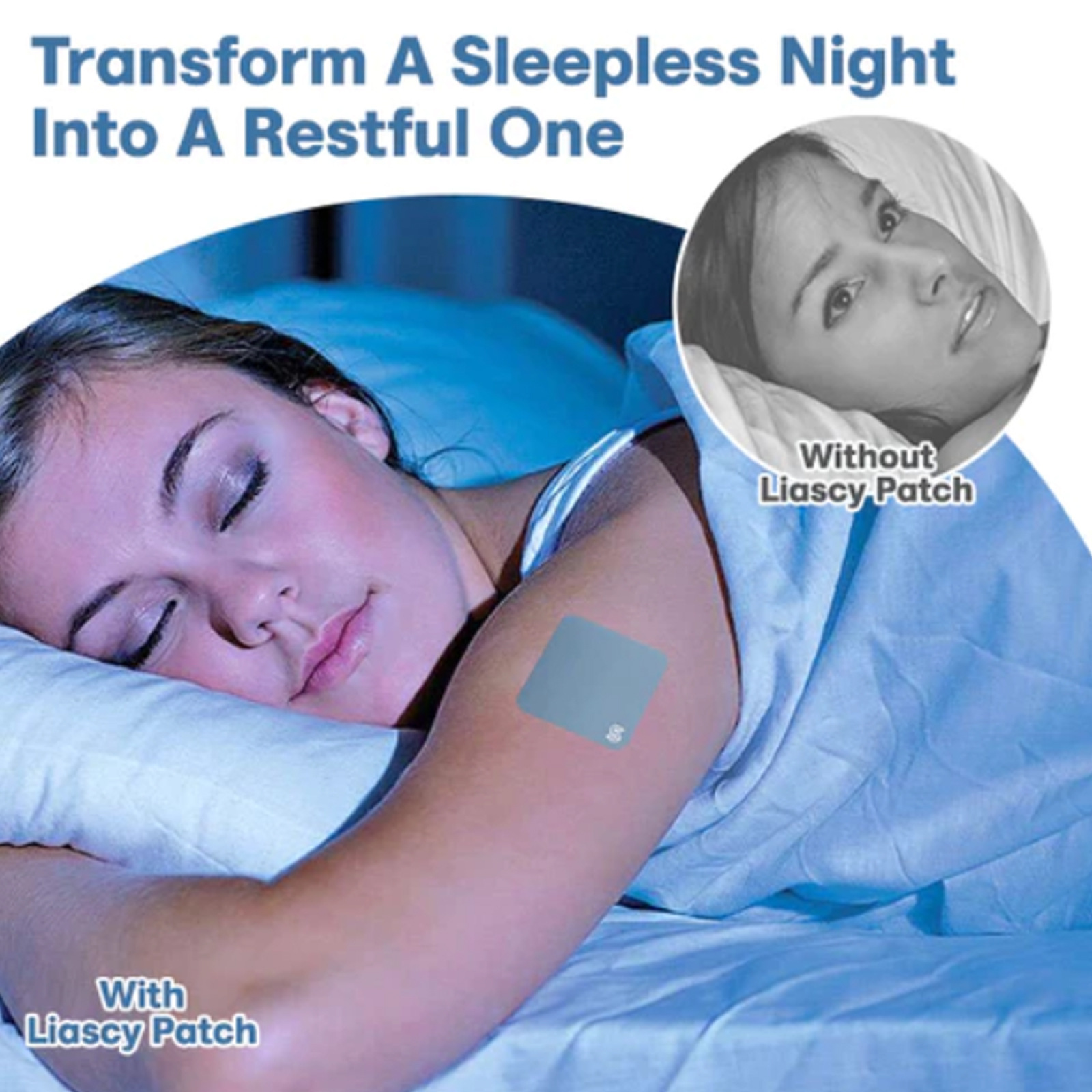 Patch per la cura del sonno South Moon Allevia lo stress del corpo, rilassa il corpo e la mente, cerotto per la cura del sonno_voghion.com