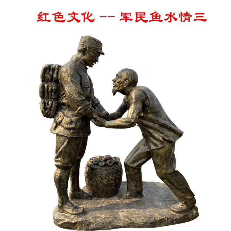 Figuras a caballo, esculturas de bronce, grandes adornos de caballos de bronce, carros Apolo de cobre, esculturas conmemorativas históricas del campus de FRP