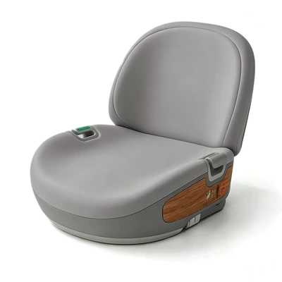 Car Car, Car child safety seat - sandwich-booster-cushion-3-12-years-old-light-gray-with-high-back