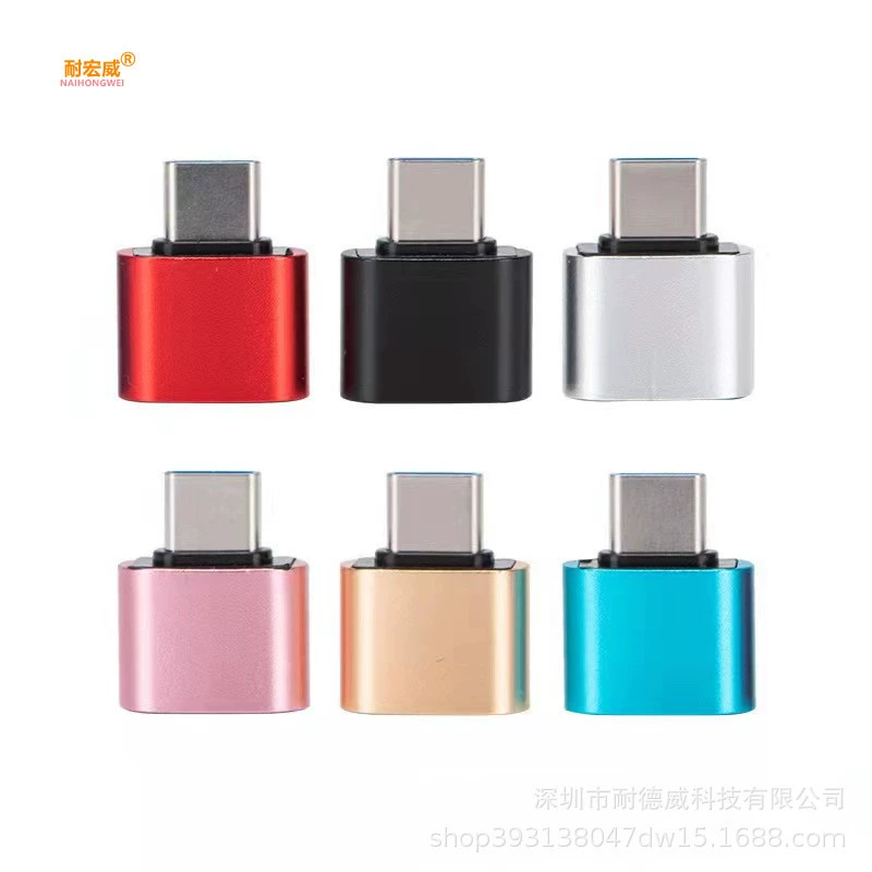 Тип-C переходника алюминиевого сплава фабрики оптовый к переходнике U USB OTG конвертеру диска