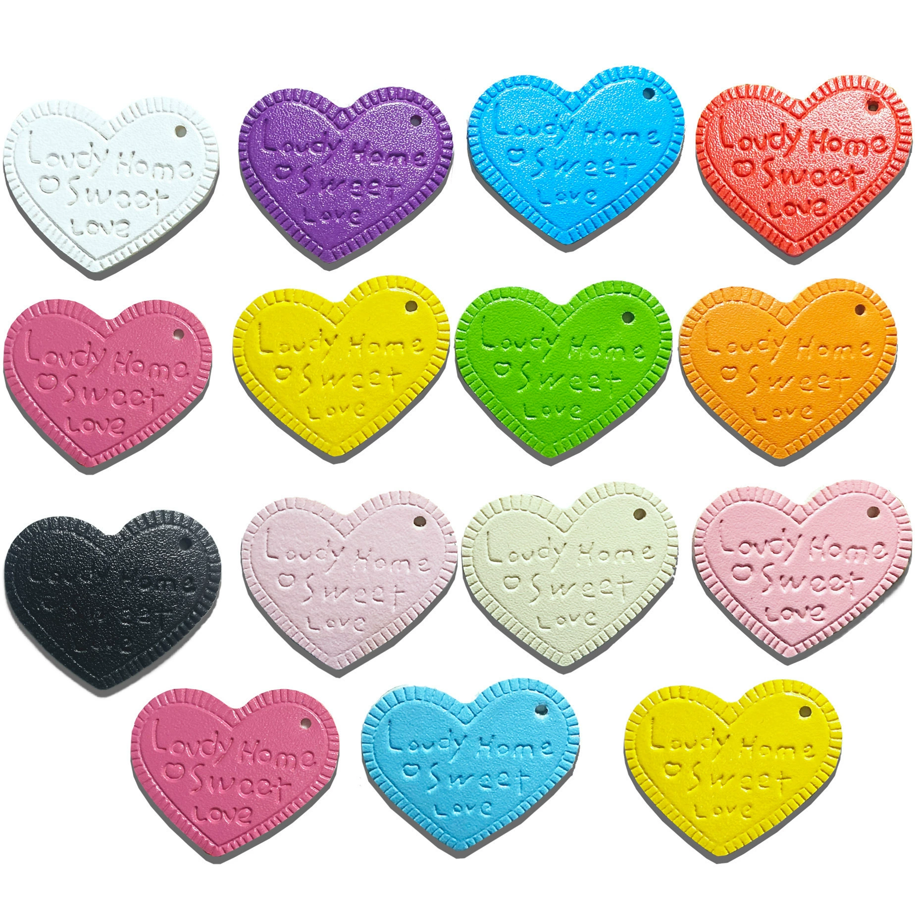 Кожаный брелок в форме сердца из искусственной кожи с гравировкой в ​​форме сердца, аксессуар для подвески, материал, компоненты для ювелирных изделий своими руками.