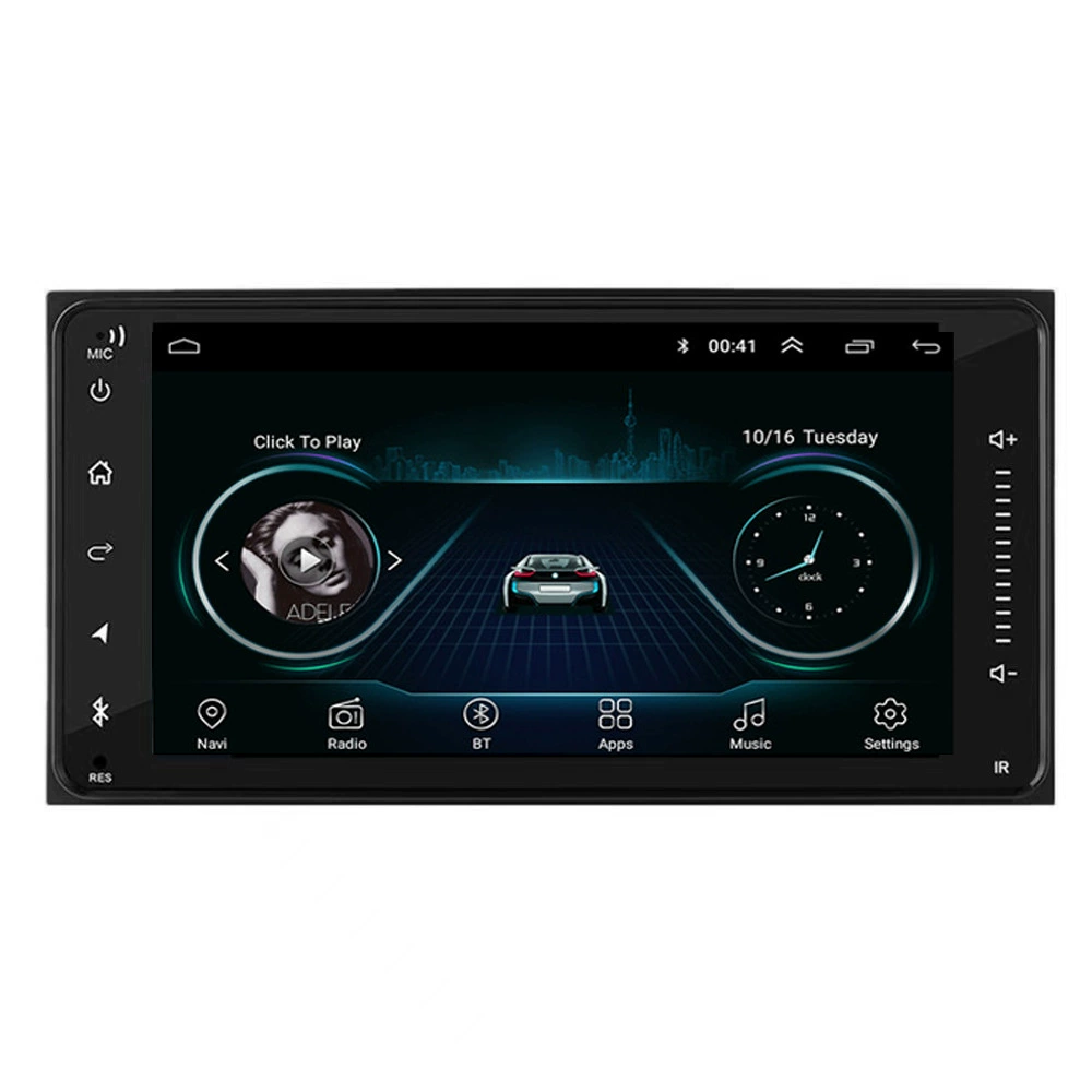 Подходит для автомобиля 7inch Toyota TOYOTA Android carplay навигационный хост MP5 плеер двусторонняя кнопка