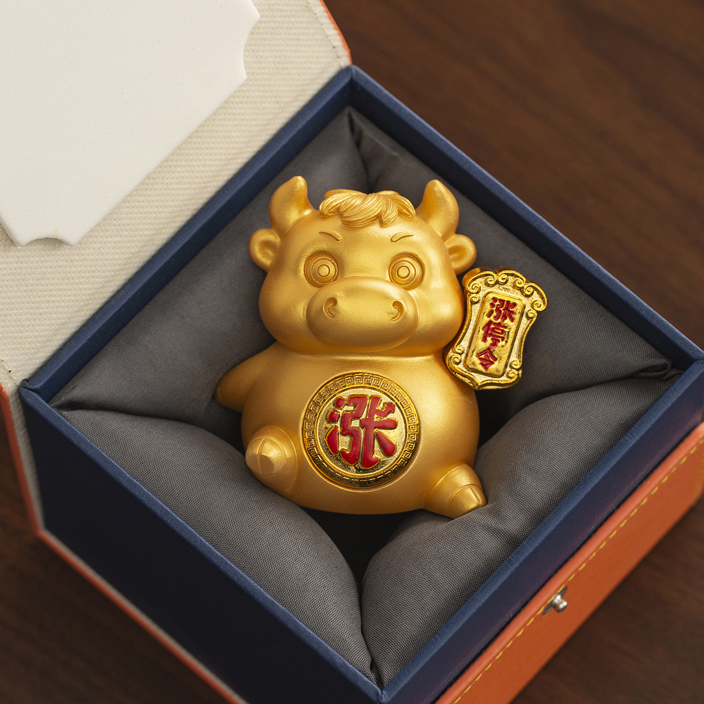 华尔街牛金融公司商务股市礼品证券年会活动高端伴手礼开业礼物