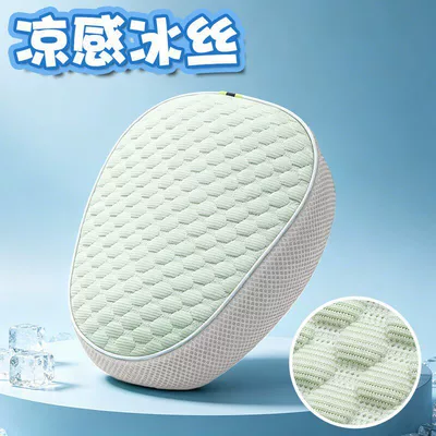 Suitable for Yadi Simple Models, Electric car cushion - ice-silk-breathable-model-fresh-green-front-seat