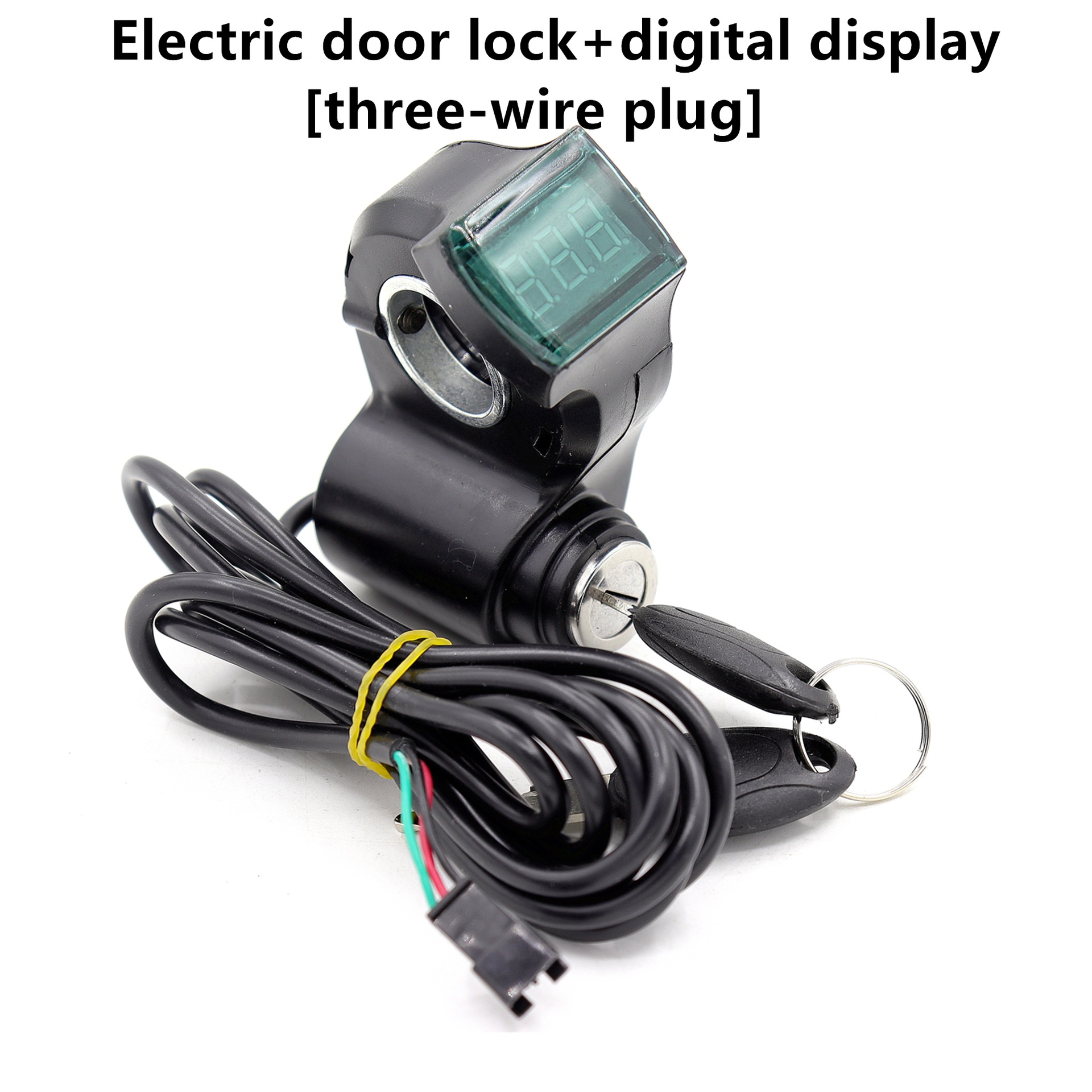 Electric Vehicle Scooter Accessories Key Start Switch Digital Display Ignition Switch Power-Off Door Lock Battery Car