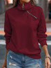 Autumn fashionable sports sweatshirt with zipper, suitable for import, European style, city style, loose fit