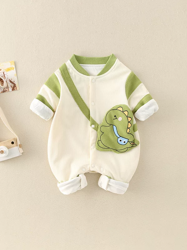 Children's spring overall for new born, demi-season bodysuit to go out