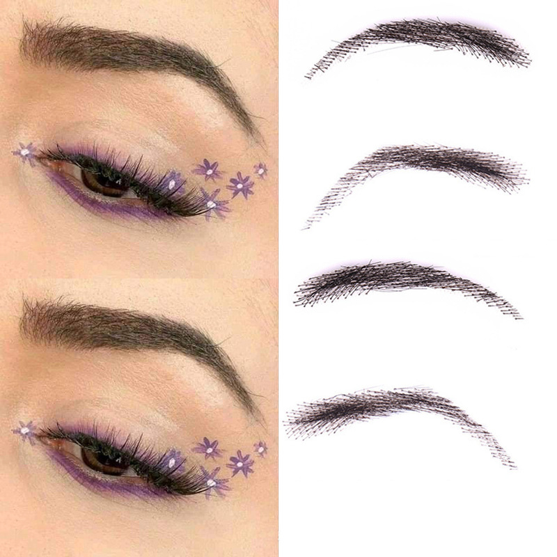 Wig Female Eyebrows Fully Hand-Woven Real Hair Chinese Style Willow Eyebrows Real Hair Crocheted Eyebrows Invisible Stereo Eyebrows for Women Wig Female Eyebrows Fully Hand-Woven Real Hair Chinese Style Willow Eyebrows Real Hair Crocheted Eyebrows Invisible Stereo Eyebrows for Women